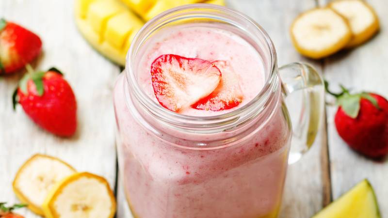 Strawberry Banana Smoothie Recipe